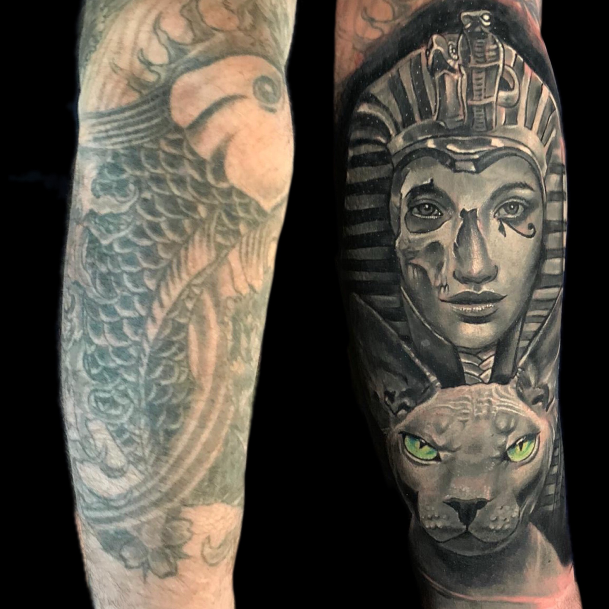 Cover-up tattoo — Redemption Tattoo Studio